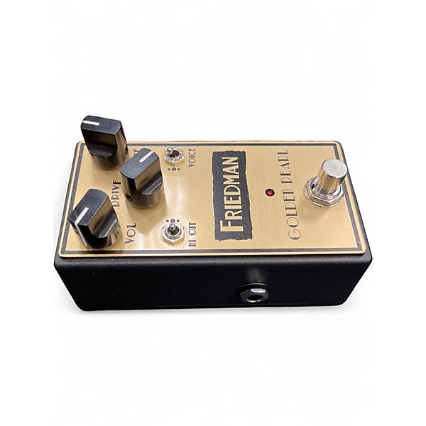 Used Friedman Golden Pearl Overdrive Effect Pedal