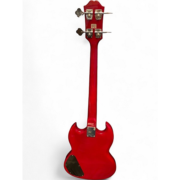 Used 2020s Epiphone SG BASS Burgundy Electric Bass Guitar