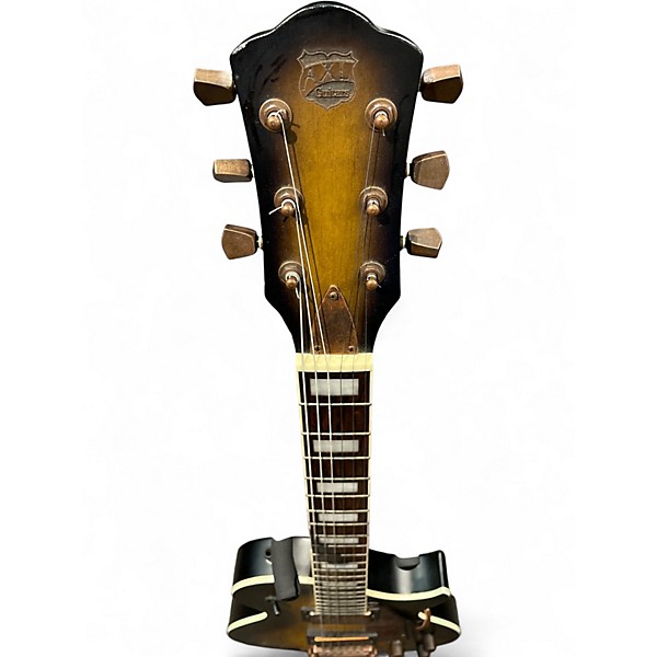 Used AXL badwater 1216 series distressed  matte burst Solid Body Electric Guitar