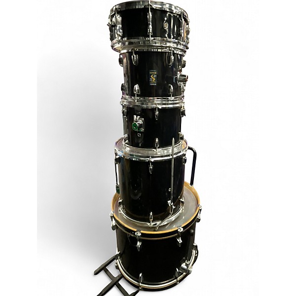 Used Yamaha 5 Piece Rydeen Black Drum Kit