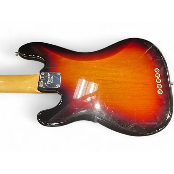 Used Fender AMERICAN STANDARD P BASS V 3 Tone Sunburst Electric Bass Guitar