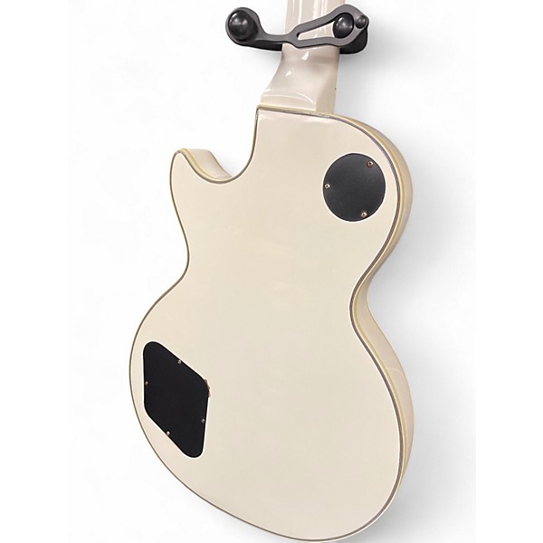 Used Epiphone Les Paul Custom Pro White Solid Body Electric Guitar