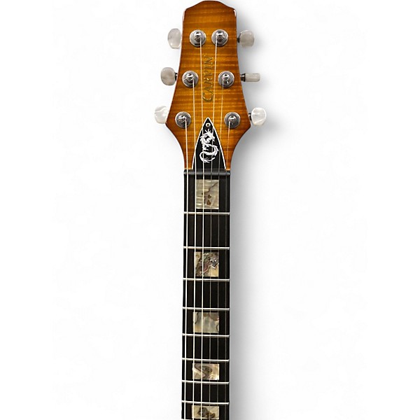 Used Carvin SH550 AUTUMN BURST Hollow Body Electric Guitar
