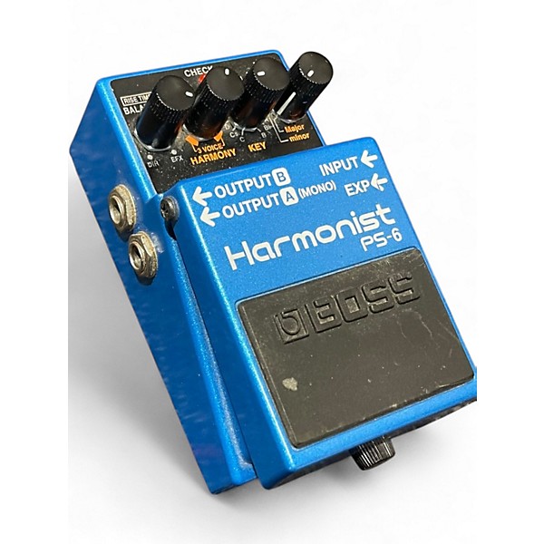 Used BOSS PS6 Harmonist Effect Pedal
