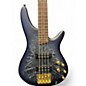 Used Ibanez SR300EDX Cosmic Blue Frozen Matte Electric Bass Guitar thumbnail