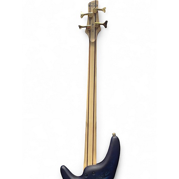 Used Ibanez SR300EDX Cosmic Blue Frozen Matte Electric Bass Guitar