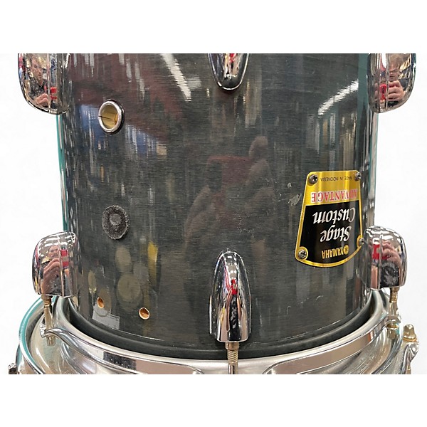Used Yamaha 5 Piece stage custom advantage Green Drum Kit
