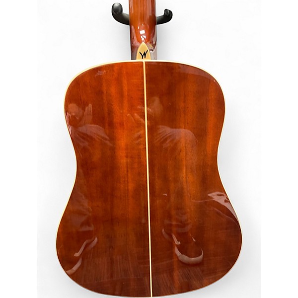 Used Washburn WD100DL Mahogany Acoustic Guitar