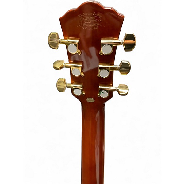 Used Washburn WD100DL Mahogany Acoustic Guitar