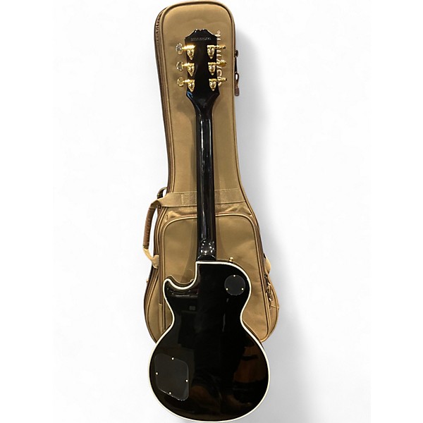 Used Epiphone Les Paul Custom Black Solid Body Electric Guitar