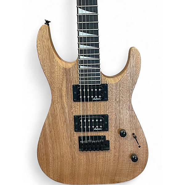 Used Jackson JS22 DinkyNat Natural Solid Body Electric Guitar