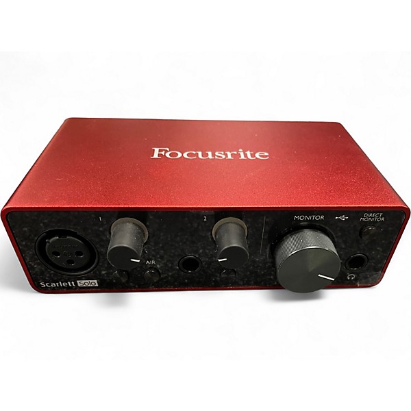 Used Focusrite Scarlett Solo Audio Interface