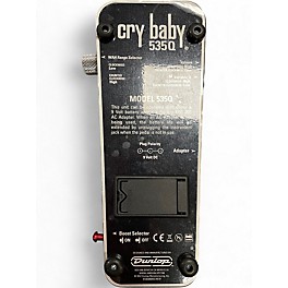 Used Dunlop 535Q Cry Baby Multi-Wah Effect Pedal