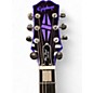 Used 2025 Epiphone LES PAUL CUSTOM WIDOW Purple Solid Body Electric Guitar