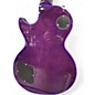 Used 2025 Epiphone LES PAUL CUSTOM WIDOW Purple Solid Body Electric Guitar