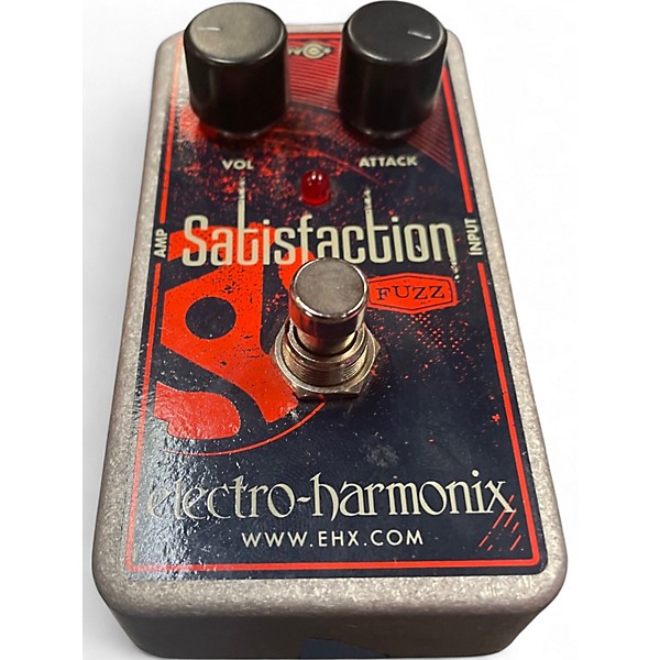 Used Electro-Harmonix Satisfaction Fuzz Effect Pedal