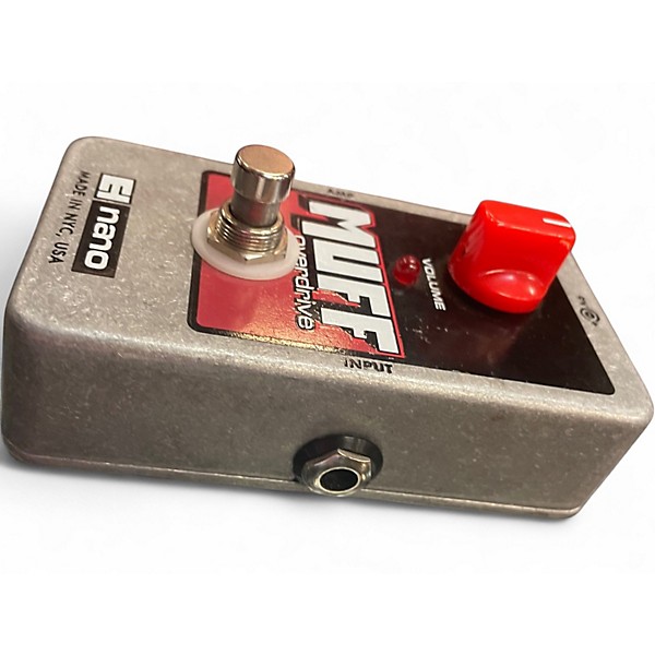 Used Electro-Harmonix Nano Muff Overdrive Effect Pedal