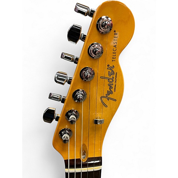 Used Fender American Professional II Telecaster 3 Tone Sunburst Solid Body Electric Guitar