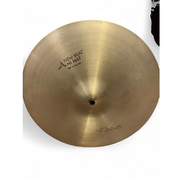 Used Zildjian 14in New Beat Hi Hat Pair Cymbal