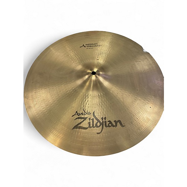 Used Zildjian 17in A Series Medium Thin Crash Cymbal