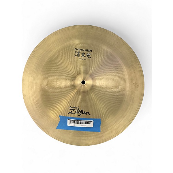 Used Zildjian 16in A China High Cymbal