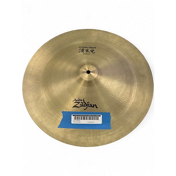 Used Zildjian 16in A China High Cymbal
