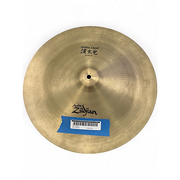 Used Zildjian 16in A China High Cymbal