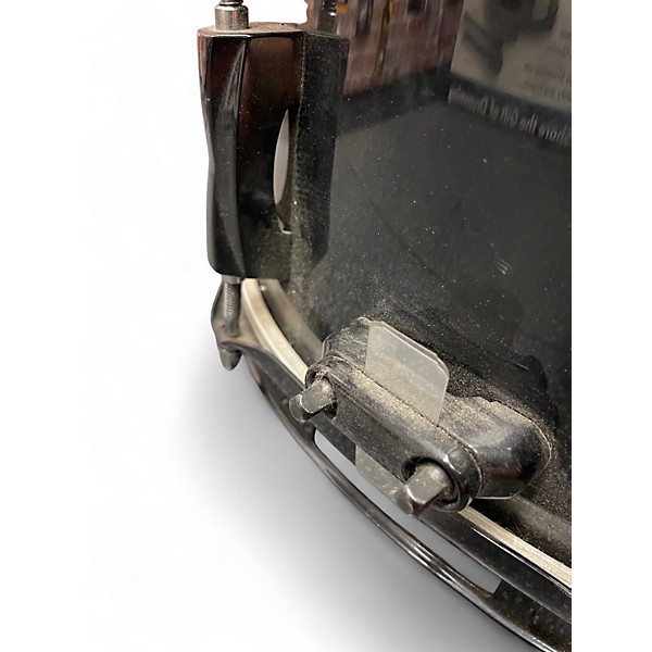 Used Pearl 5X14 SST Snare Drum Black Drum