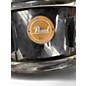 Used Pearl 5X14 SST Snare Drum Black Drum