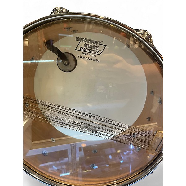 Used Ludwig 6.5in ROCKER SNARE Chrome Drum