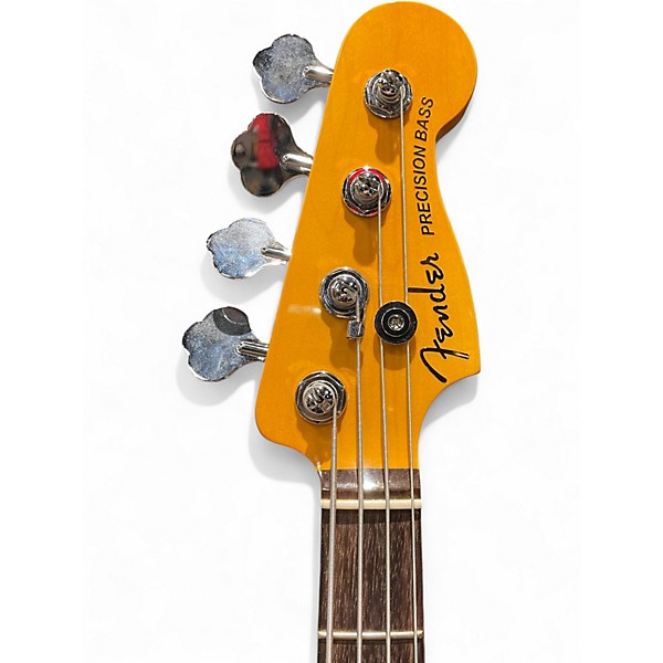 Used 2023 Fender American Ultra Jazz Bass pj 3 Color Sunburst Electric Bass Guitar