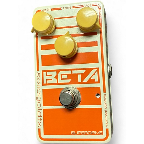 Used SolidGoldFX Beta Superdrive Effect Pedal
