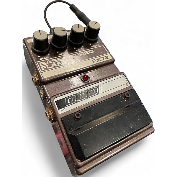 Used DOD BASS STEREO FLANGER FX72 Effect Pedal