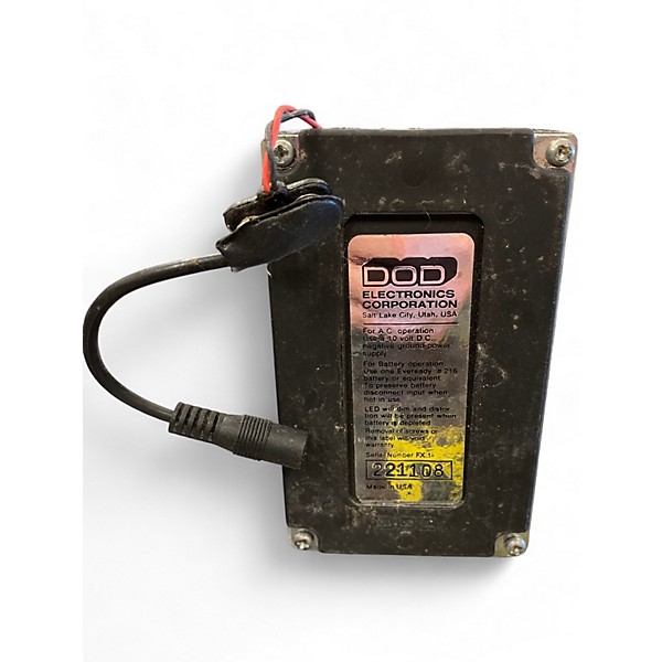 Used DOD BASS STEREO FLANGER FX72 Effect Pedal