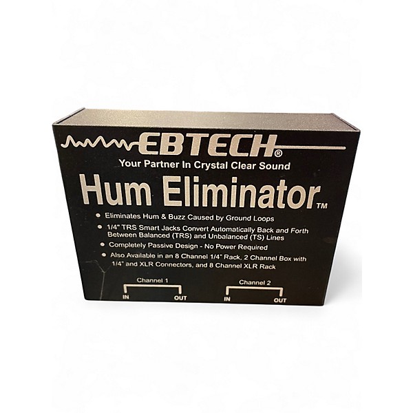 Used Ebtech HUM ELIMINATOR Feedback Suppressor