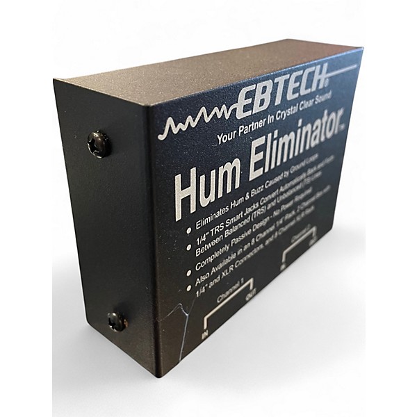 Used Ebtech HUM ELIMINATOR Feedback Suppressor