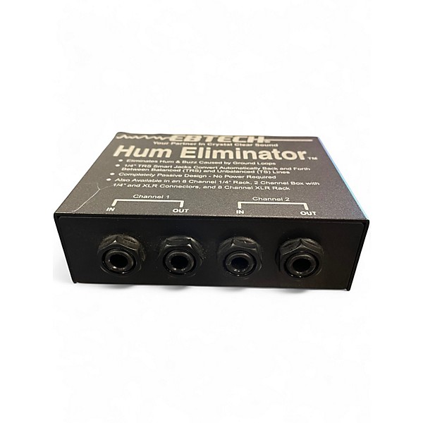 Used Ebtech HUM ELIMINATOR Feedback Suppressor