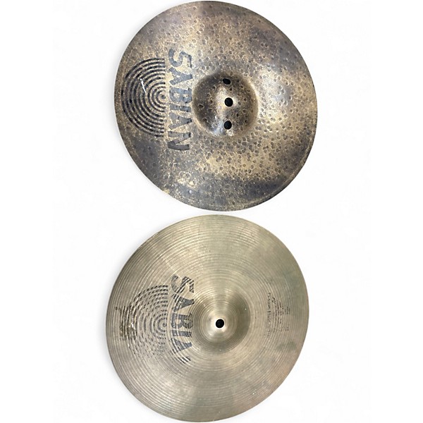 Used SABIAN 13in AA Fusion Hi Hat Pair Cymbal