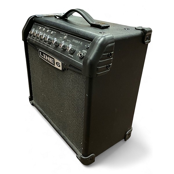 Used Line 6 Spider IV 15W 1X8 Guitar Combo Amp