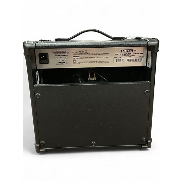 Used Line 6 Spider IV 15W 1X8 Guitar Combo Amp