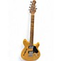 Used Sterling by Music Man VALENTINE CHAMBERED Natural Hollow Body Electric Guitar thumbnail