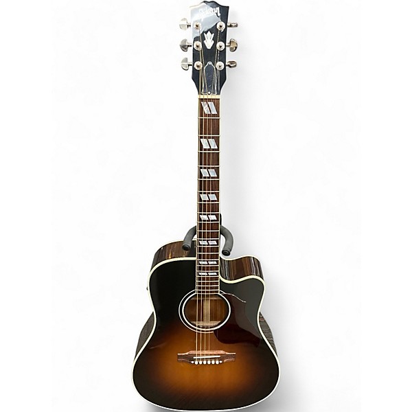 Used Gibson hummingbird pro sunburst Acoustic Electric Guitar