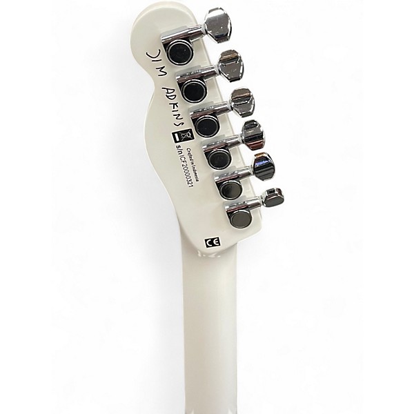 Used Fender jim adkins telecaster white Hollow Body Electric Guitar