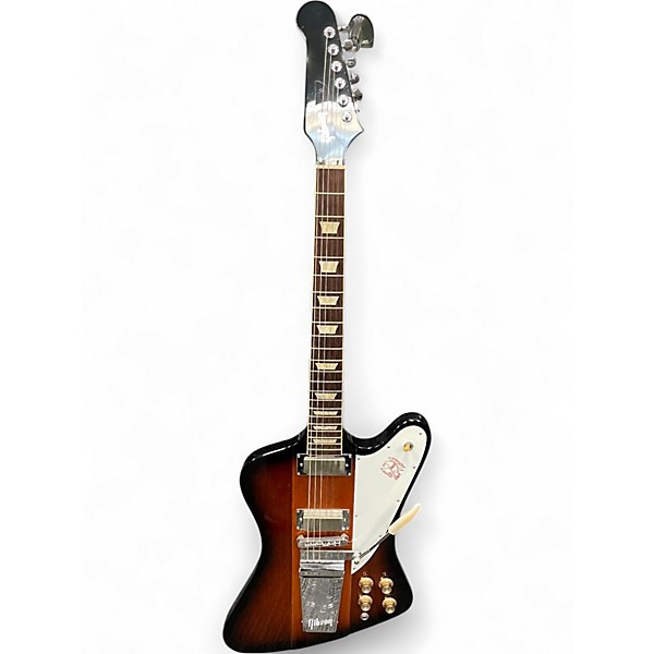 Used 2016 Gibson firebird v vibrola limited edition sunburst Solid Body Electric Guitar