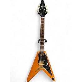 Used Epiphone 1958 Korina Flying V Natural Solid Body Electric Guitar