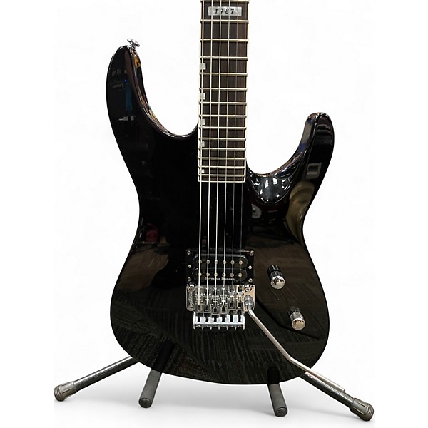 Used ESP LTD M-1 CUSTOM 1987 Black Solid Body Electric Guitar