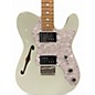 Used Fender Deluxe Thinline Telecaster Mint Green Hollow Body Electric Guitar
