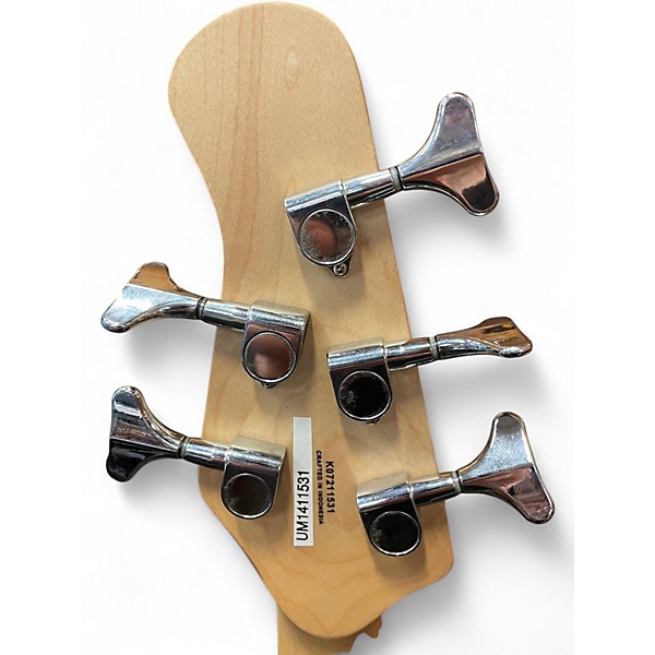 Used Michael Kelly element five string Natural Electric Bass Guitar