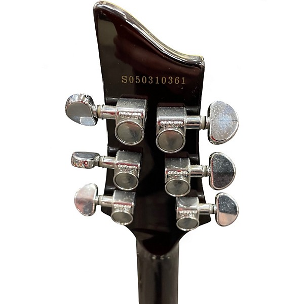 Used Schecter Guitar Research C1+ Diamond Series Burgundy Solid Body Electric Guitar