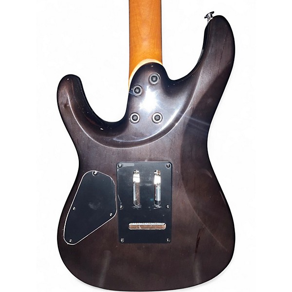 Used Ibanez AZ24S1F-TKS Transparent Black Sunburst Solid Body Electric Guitar